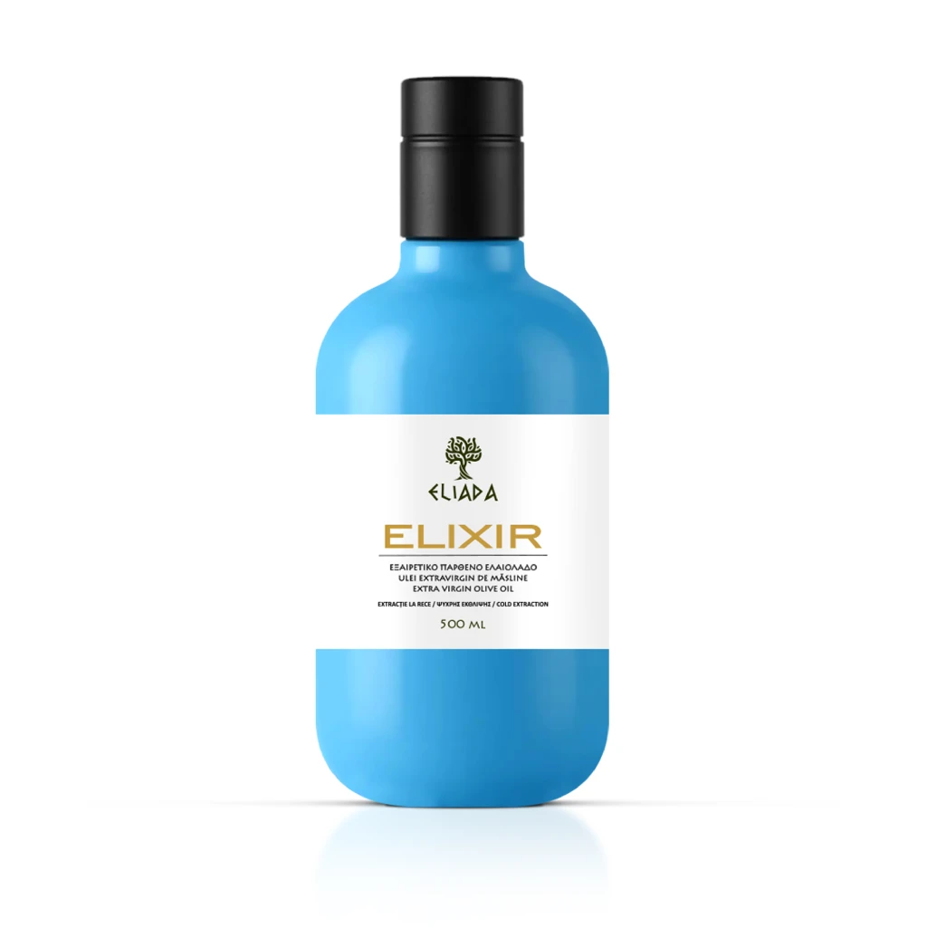 Ulei de măsline extravirgin Eliada Elixir — Kalamata, Olympia